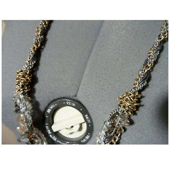 Ann Taylor LOFT Fancy Necklace Vintage chain look - Picture 7 of 8